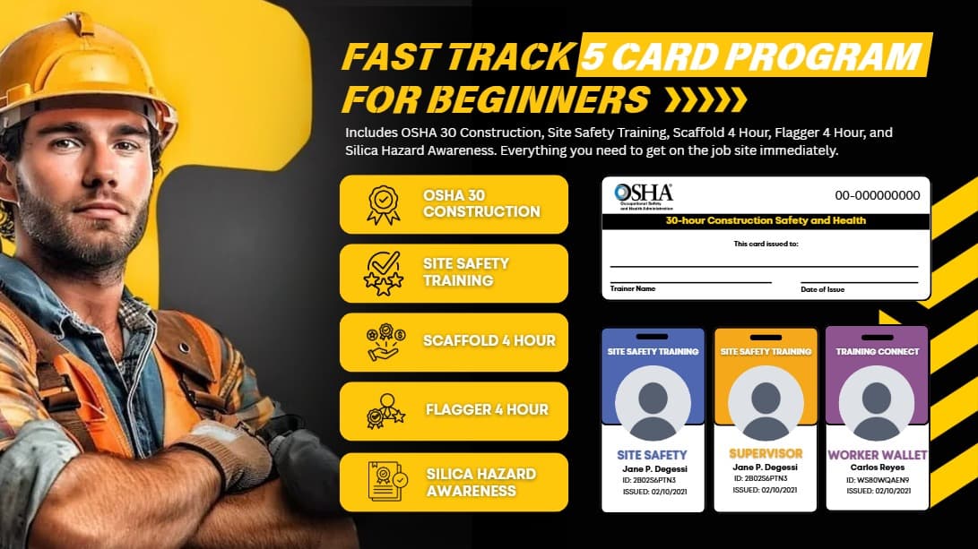 Fast Track 5 Card Program Banner
