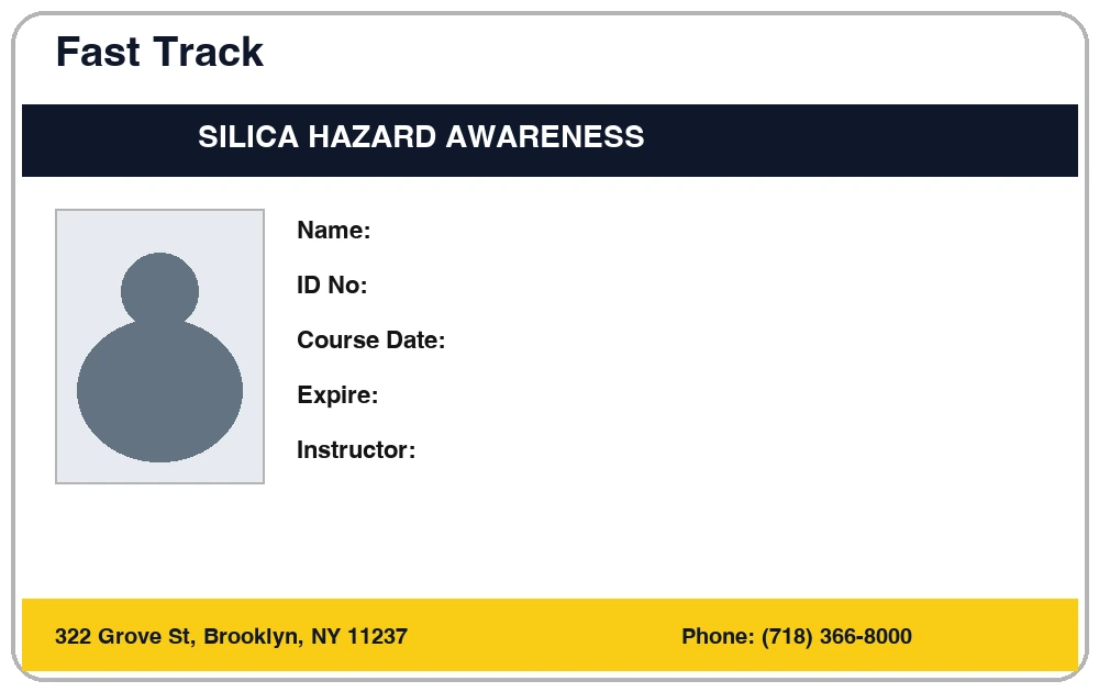 Silica Hazard Awareness