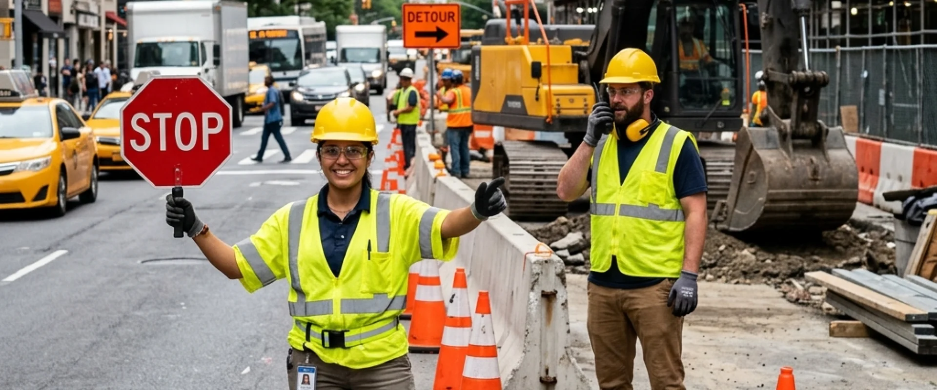 Capacitación de Flagger en Línea NYC — Certificación de Zona de Trabajo